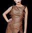 M218SKL Skull Gown - Close Up