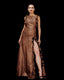 M218SKL Skull Gown - Full Body Front